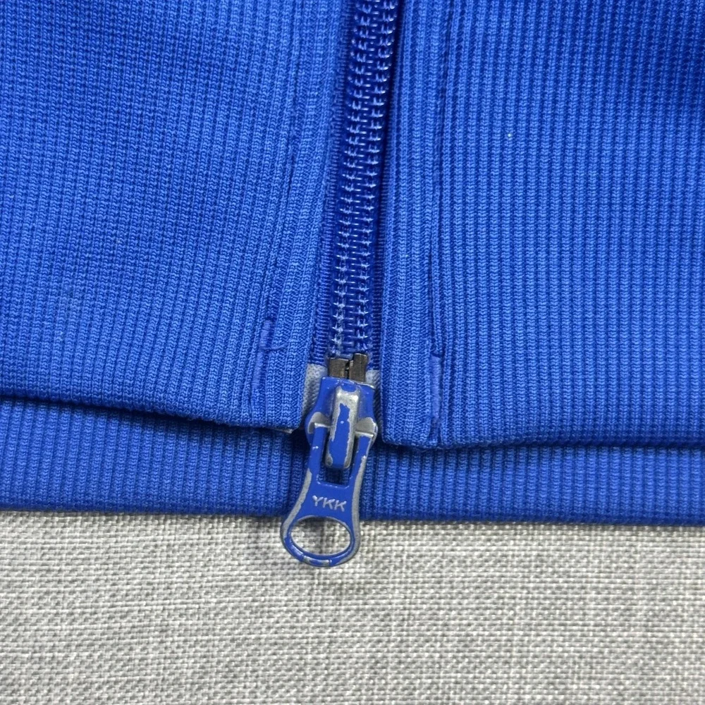 Jordan Full Zip Hoodie Mens Medium Blue Fleece Hooded Pockets Zip Pocket‎